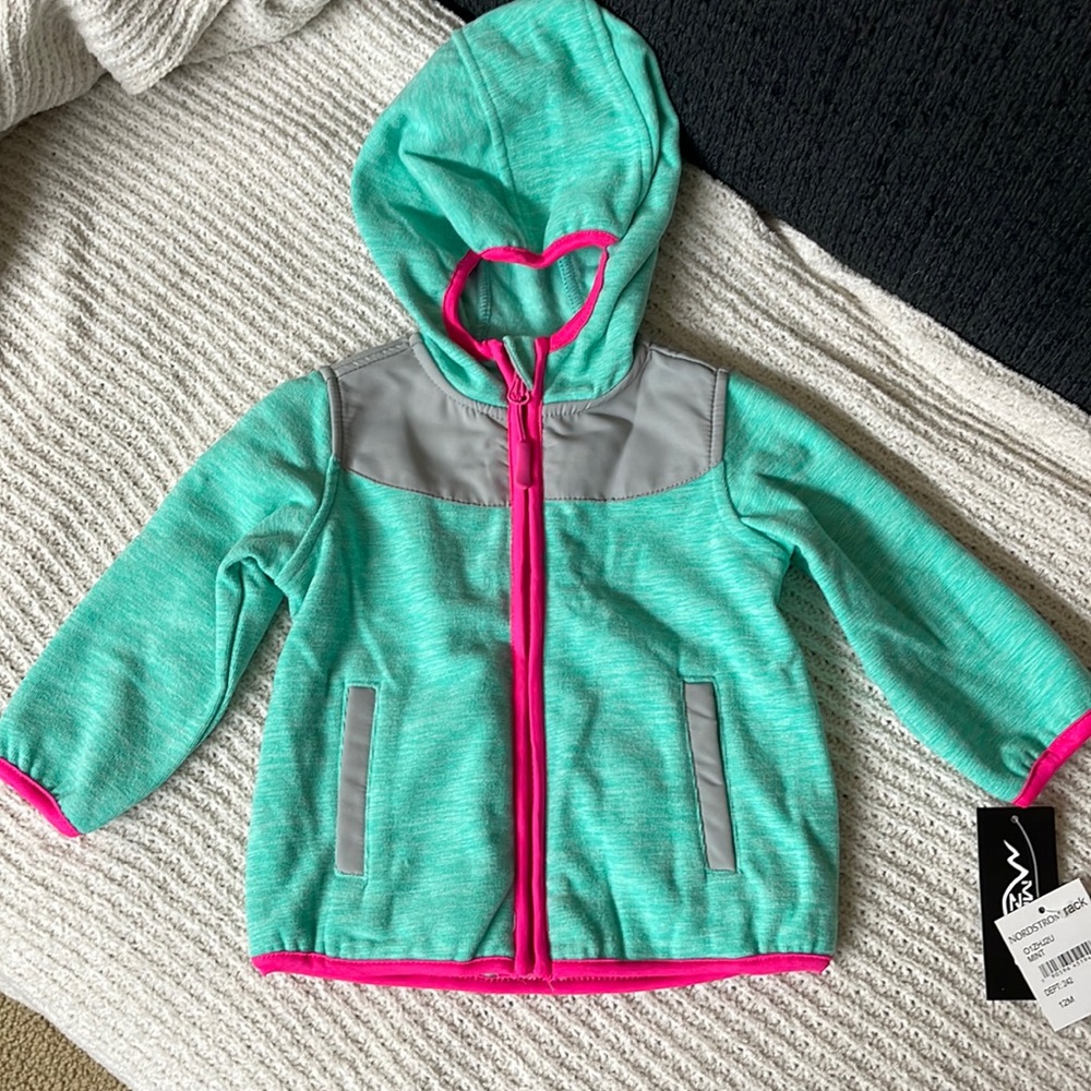 Minus Zero size 12 month light jacket. New!